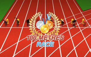 100 Metres Race ️ Play Now on GamePix.